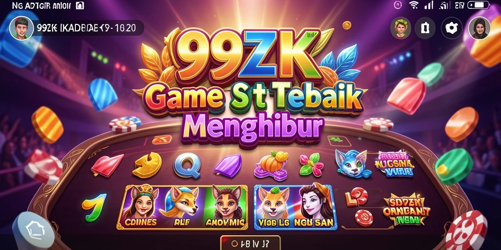 Tampilan menarik dari gameplay Slot 99ZK yang menghibur.