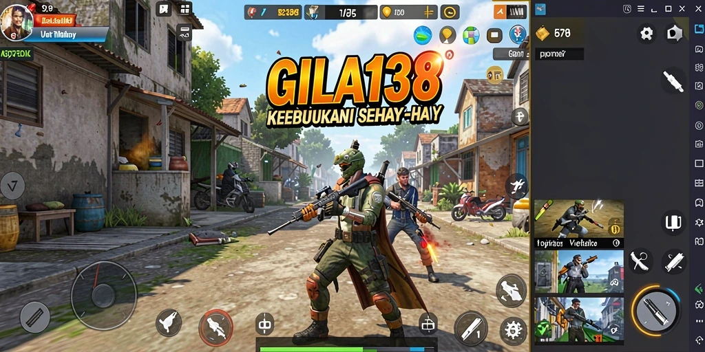 Tampilan antarmuka GILA138 dengan fitur-fitur Utility yang menarik.