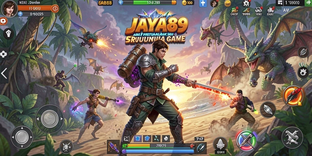 Tampilan gameplay memikat dari JAYA89 yang penuh aksi.