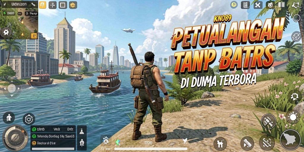 Gameplay KNO89 yang mendebarkan di dunia terbuka.
