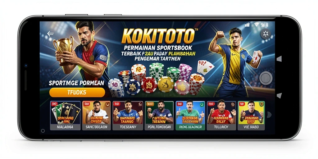 Tampilan menarik dari gameplay <strong>KOKITOTO</strong> di layar smartphone.