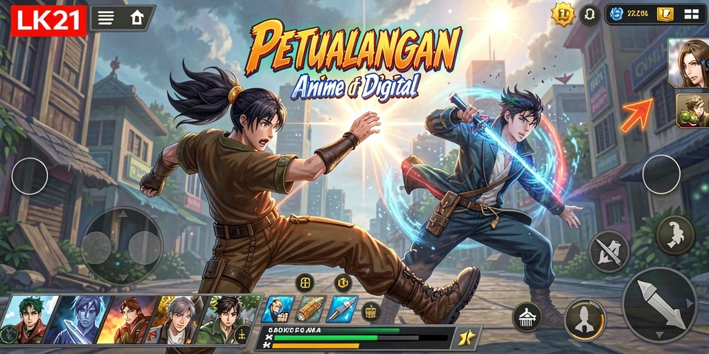 Screenshot gameplay Anime yang menarik dan interaktif.
