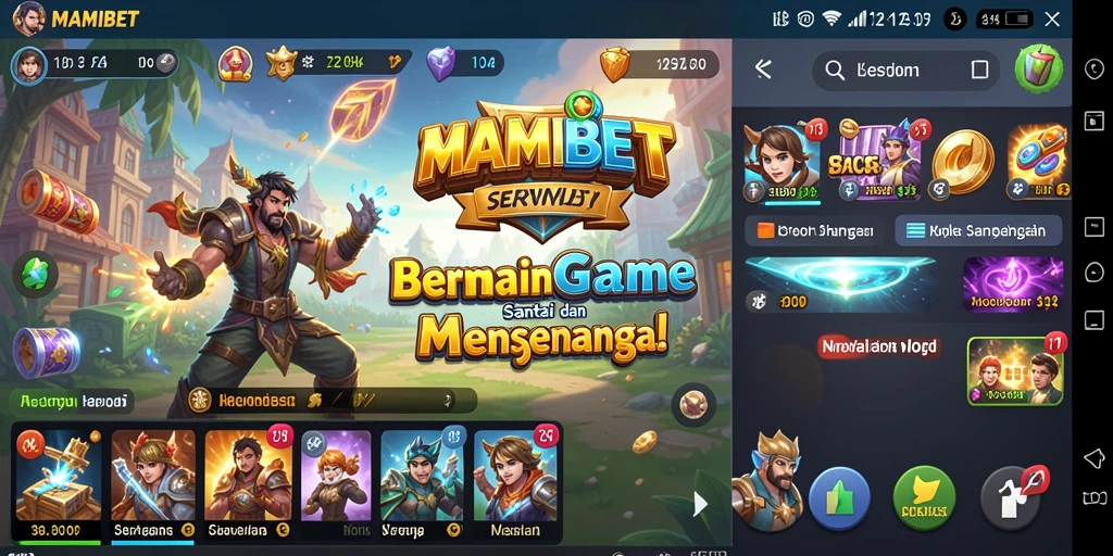 Tampilan menawan gameplay MAMIBET yang seru dan menyenangkan.