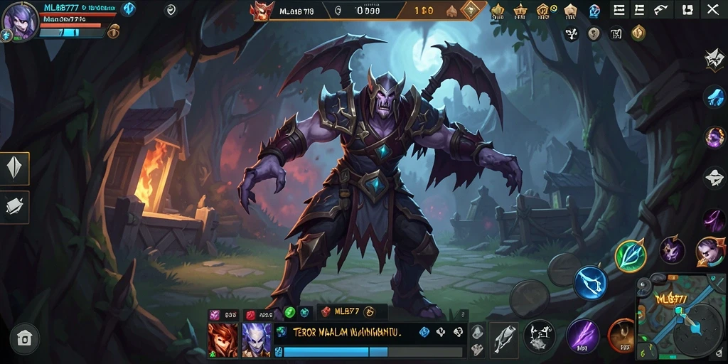 Tangkapan layar menampilkan gameplay menegangkan di dunia horor.