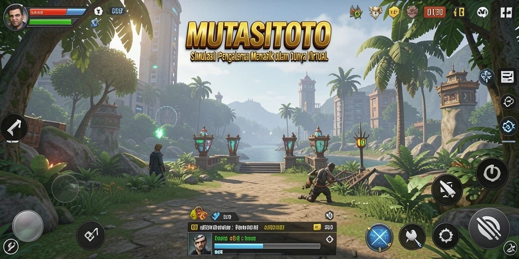 Tampilan menarik dari gameplay MUTASITOTO dalam simulasi kehidupan.