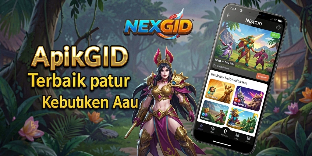Tampilan antarmuka NEXGID yang sederhana dan fungsional.