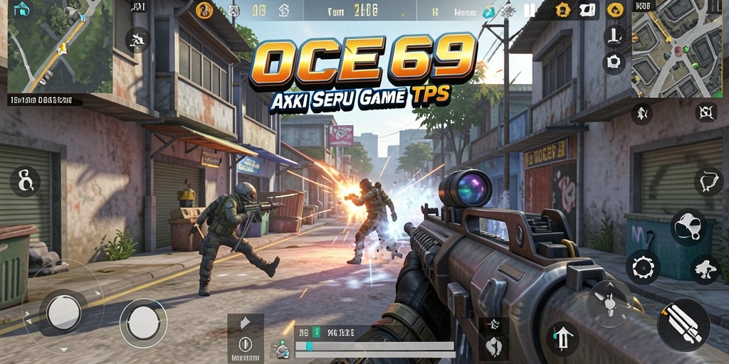 Tangkapan layar menampilkan aksi mendebarkan dalam OCE69.