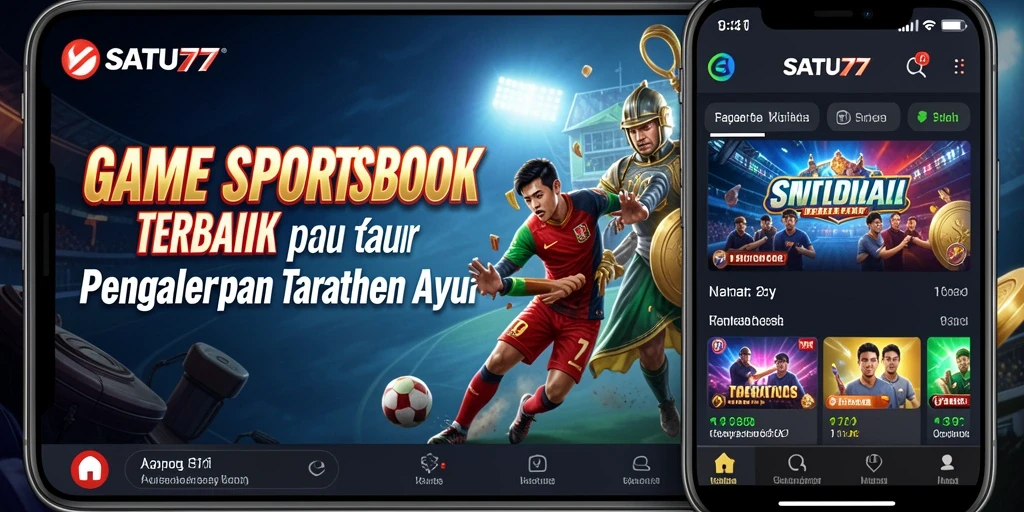 Tampilan gameplay SATU77 yang dinamis dan menarik.