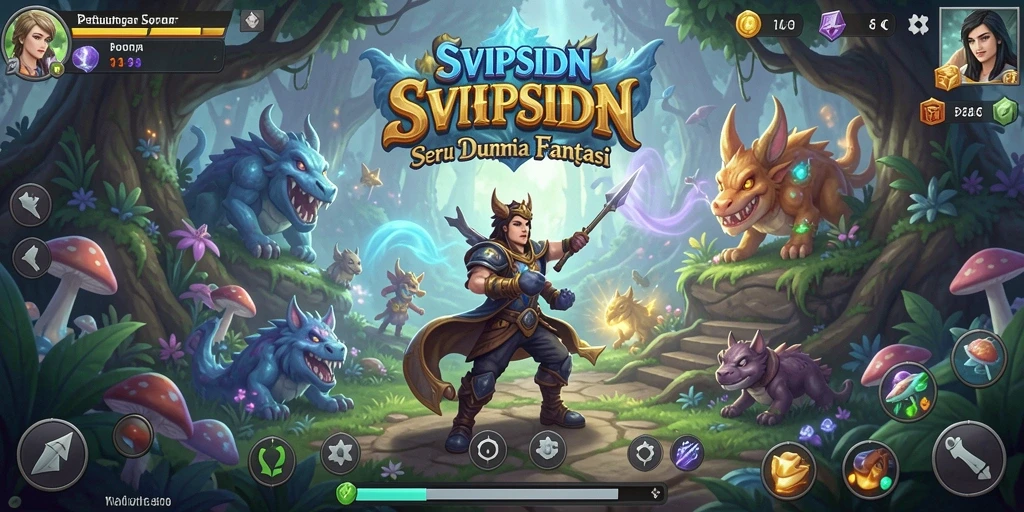 Tampilan gameplay menarik dari SVIPSIDN dalam petualangan yang mendebarkan.