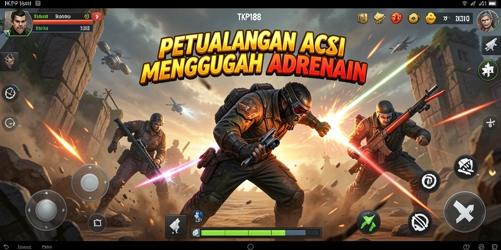Tampilan gameplay TKP188 dengan aksi yang mendebarkan dan grafis menawan.